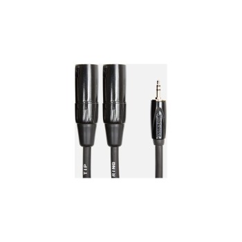 Roland rcc10352xm cavo minijack dual xlr m 3m - cavi audio/adattatori studio