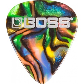 Boss bpk-12-at abalone thin 12 plettri - plettri chitarra/ basso