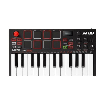 Akai professional mpk mini play controller midi usb 25 tasti - synth tastiera/modulari