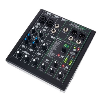 Mackie profx6v3 mixer usb 6 canali con effetti - mixer analogici