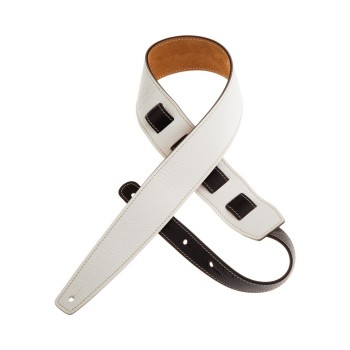 Holes HS Colors bicolore Bianco - Nero 6 cm - Magrabò Guitar Straps