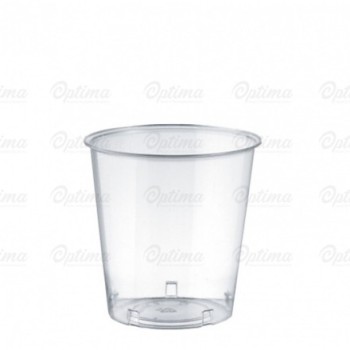 Bicchiere Cristal trasparente cc 300 base larga  - Bicchieri Trasparenti Cristal