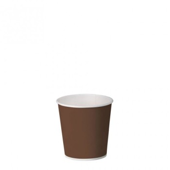 Bicchiere caffè brown in cartoncino politenato 3oz 75 ml  - Bicchieri Take away di Cartoncino