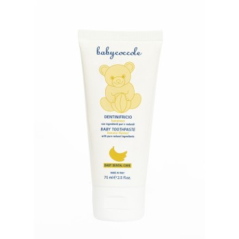 Babycoccole - Dentinifricio bananoso bambini 0-6 anni 75 ml