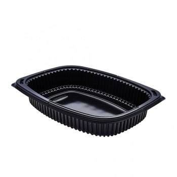 Vaschetta Cookipack nera cm 25,5x18,9x4,5 cc 1250  - di plastica