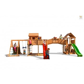 MAXI SET Fungoo SPIDER LAND multifunzionale in legno