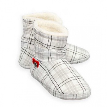 Pantofole Donna Maryplaid Taglia 38/39 Colore Milk-grey