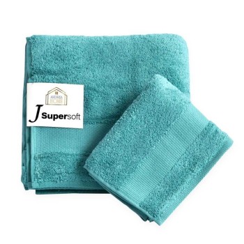 Coppia Asciugamani Viso + Ospite Andrea Home Jsupersoft Tiffany