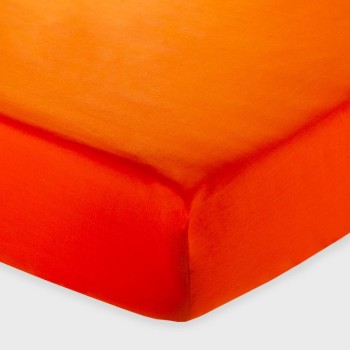 Lenzuolo Sotto Con Angoli Letto Singolo Andrea Home I Colorissimi In Tinta Unita Arancio