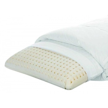 Cuscino In Piuma 50x80 Con Nucleo Perla Memory Daunenstep