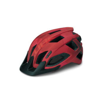 CUBE PATHOS CASCO MTB rosso L