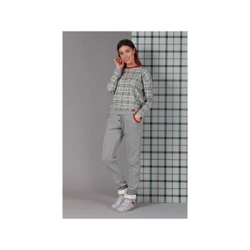 Pigiama Donna Maryplaid Colore Grigio 6m94880 Xs