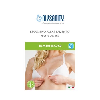 MYSANITY - Reggiseno allattamento aperto davanti Coppa B 2 Nero