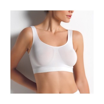 MYSANITY - Reggiseno Premaman Comfort senza cuciture Bianco S