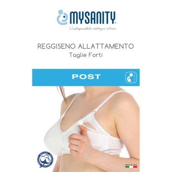 MYSANITY - Reggiseno Allattamento Taglie Forti Coppa D 3 Bianco